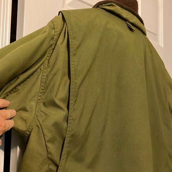 Remington Jacket w/Gore-Tex fabric waterproofing 5 pockets Dark Olive Green Lg - Picture 8 of 12